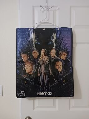 Game Of Thrones Swag Bag Back Pack Collectors Edition HBO 23x 19 Snap Top